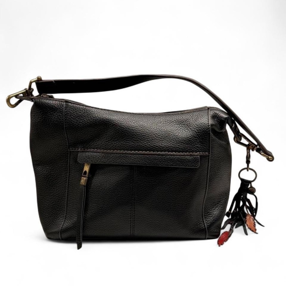 The Sak Alameda black leather hobo bag